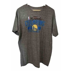 Golden State Warriors 2017 NBA Champions Grey T-shirt Size XL